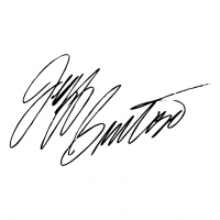 Jeff Burton Signature vector
