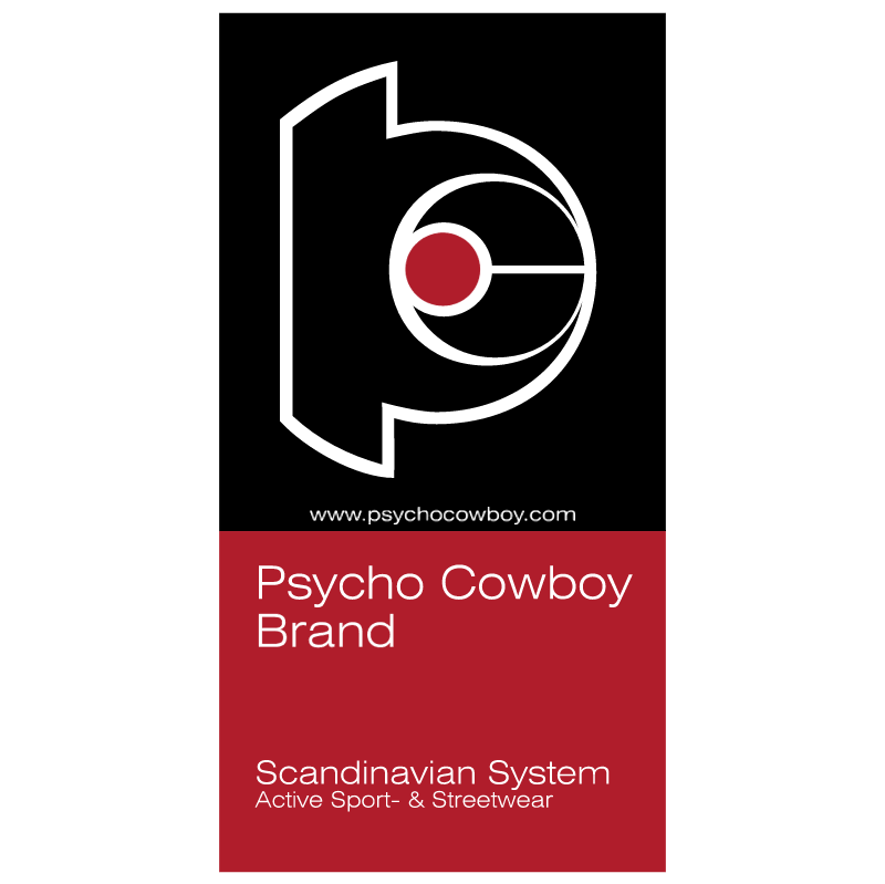 Psycho Cowboy Brand vector