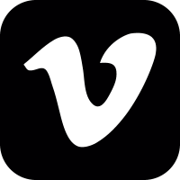 Vimeo logo Button vector
