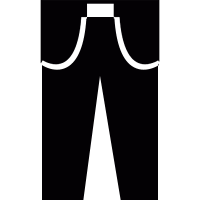 Trousers vector