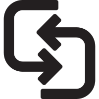 Suffle Symbol vector