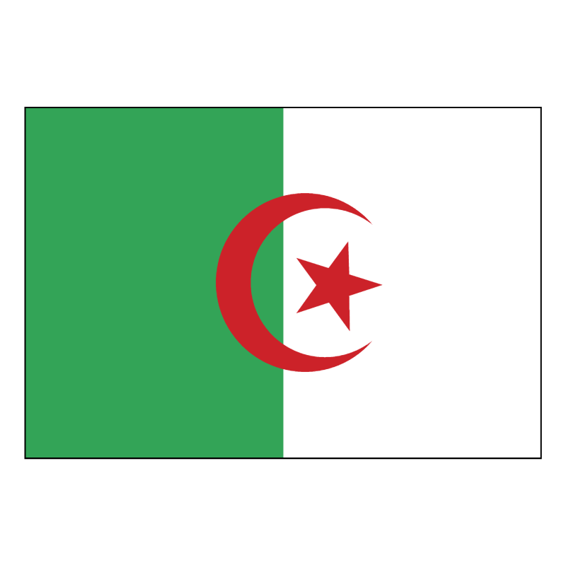 Algerie Drapeau vector