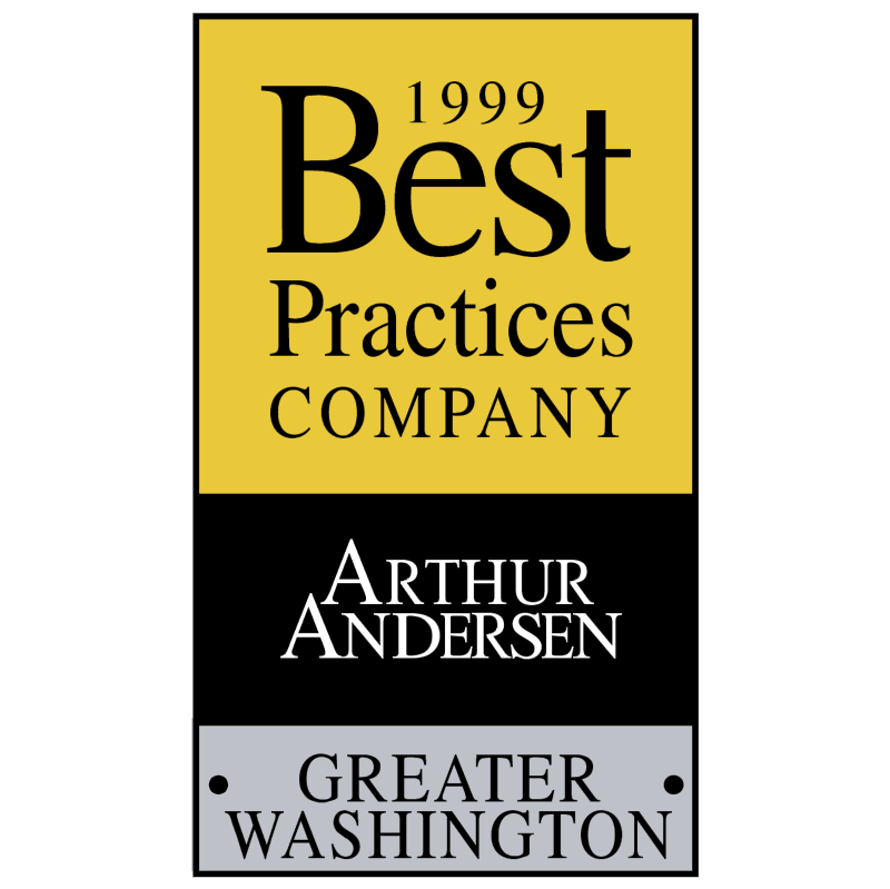 Best Practices Company Arthur Andersen vector