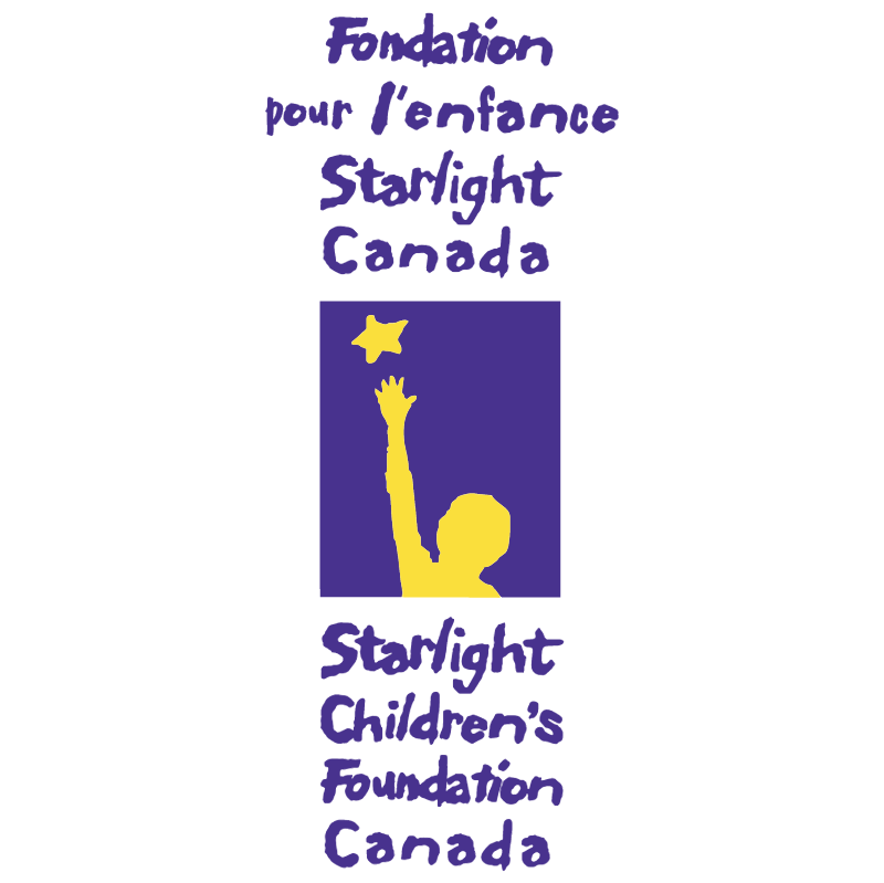 Fondation pour lenfance Starlight Canada vector