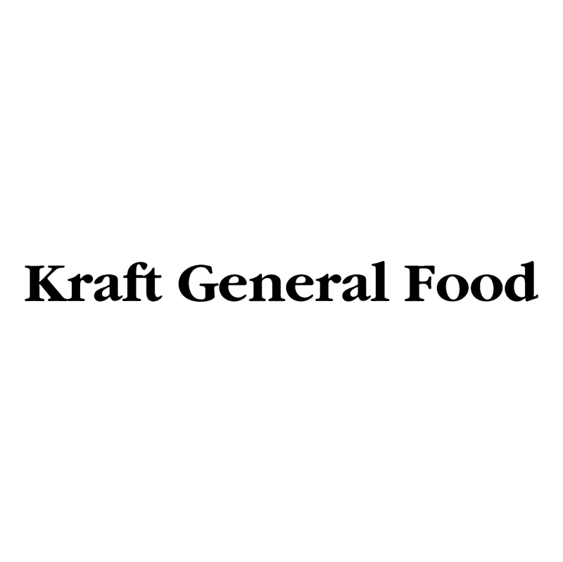Kraft General Food vector