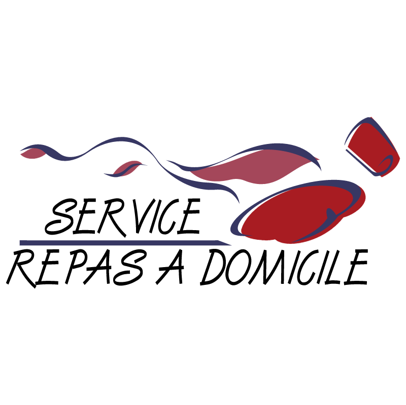 Service Repas A Domicile vector
