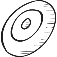 Desarrollo web drawn logo vector