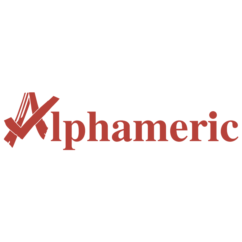 Alphameric vector logo