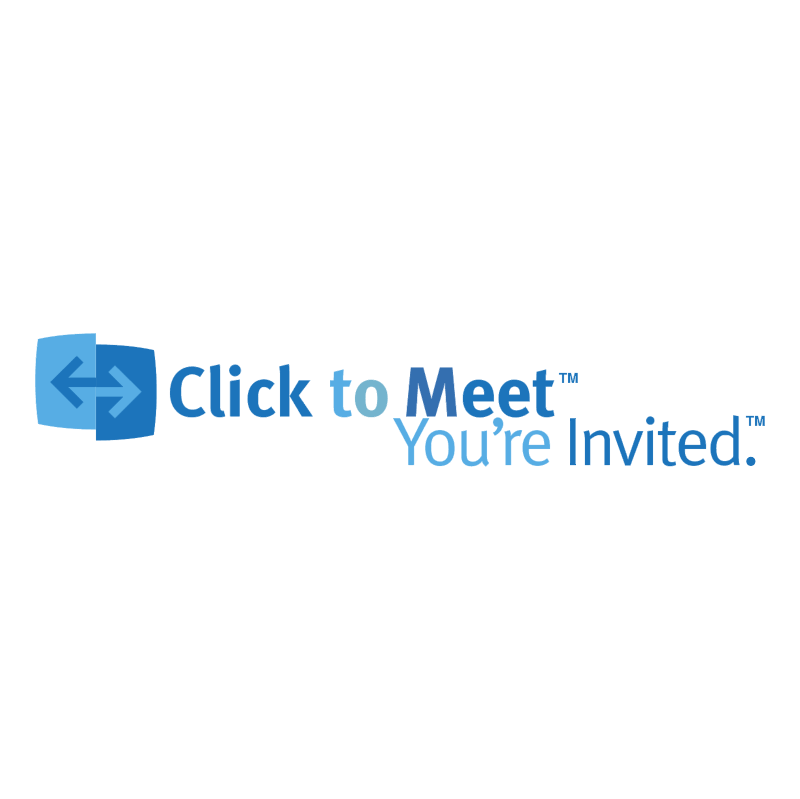 Click to Meet vector logo
