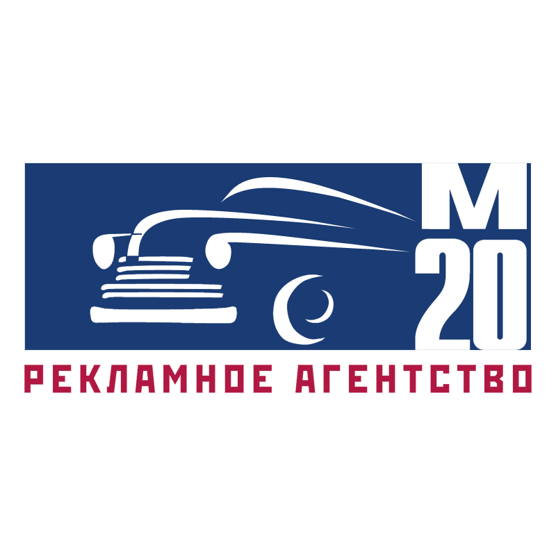 M 20 vector logo