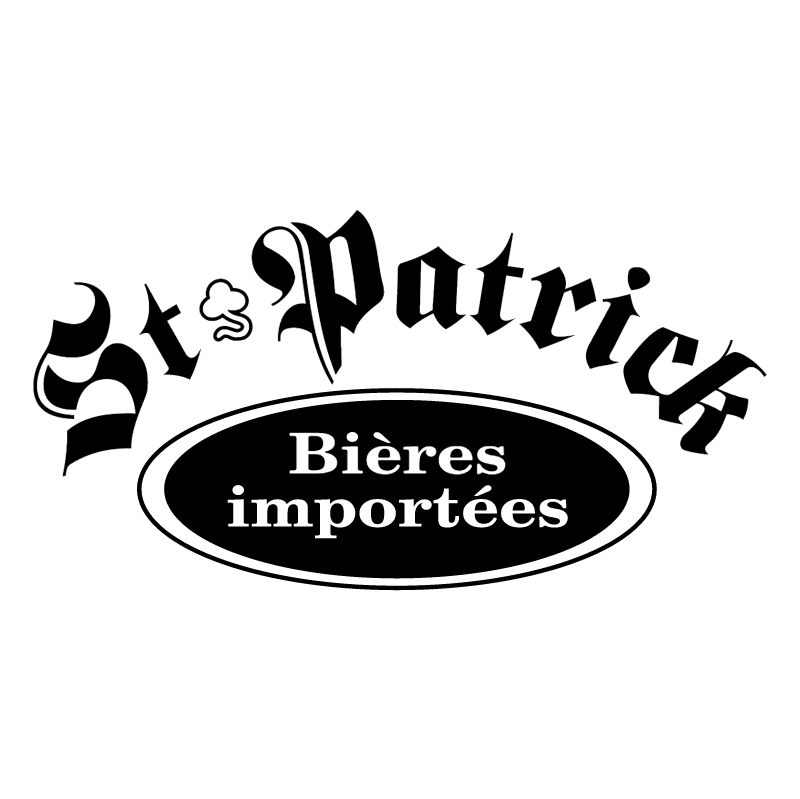St Patrick Bieres vector logo