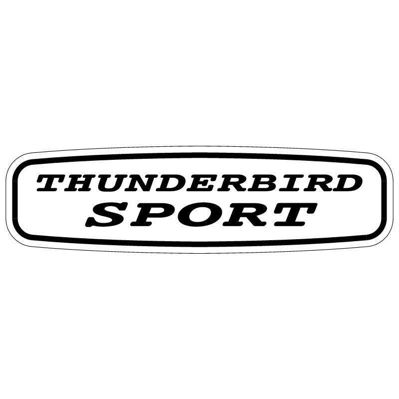 Thunderbird Sport vector