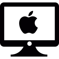 Apple monitor vector