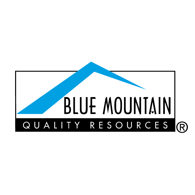 Blue Mountain vector
