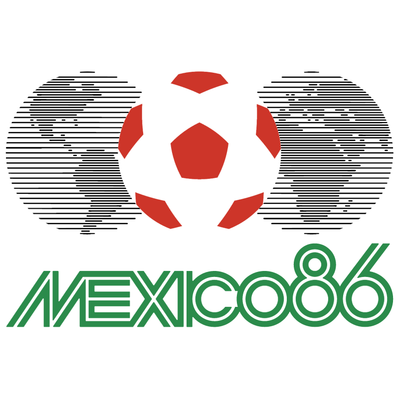 Mexico 1986 vector