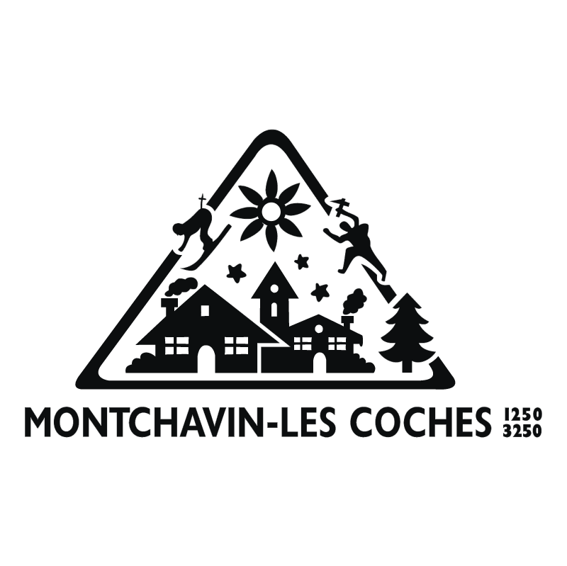 Montchavin Les Coches vector