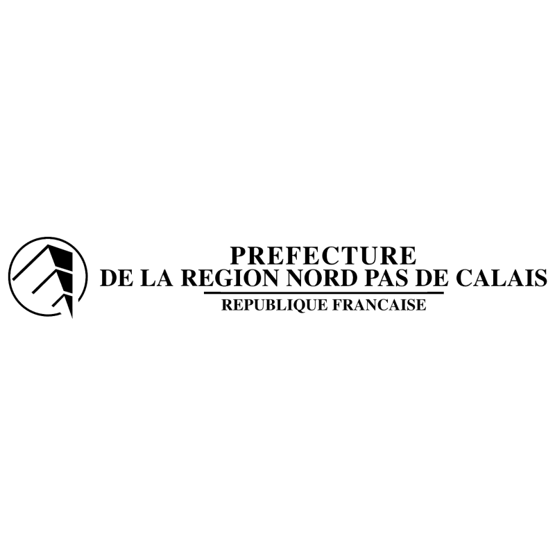 Prefecture de la region nord Pas de Calais vector
