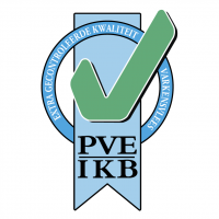 PVE IKB keurmerk vector