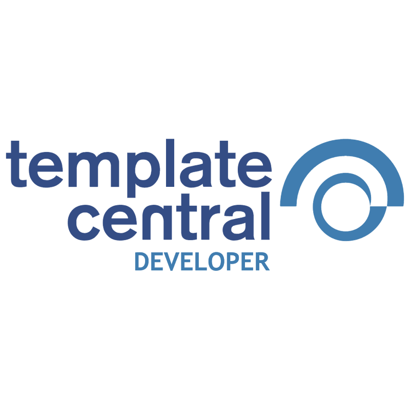 Template Central vector