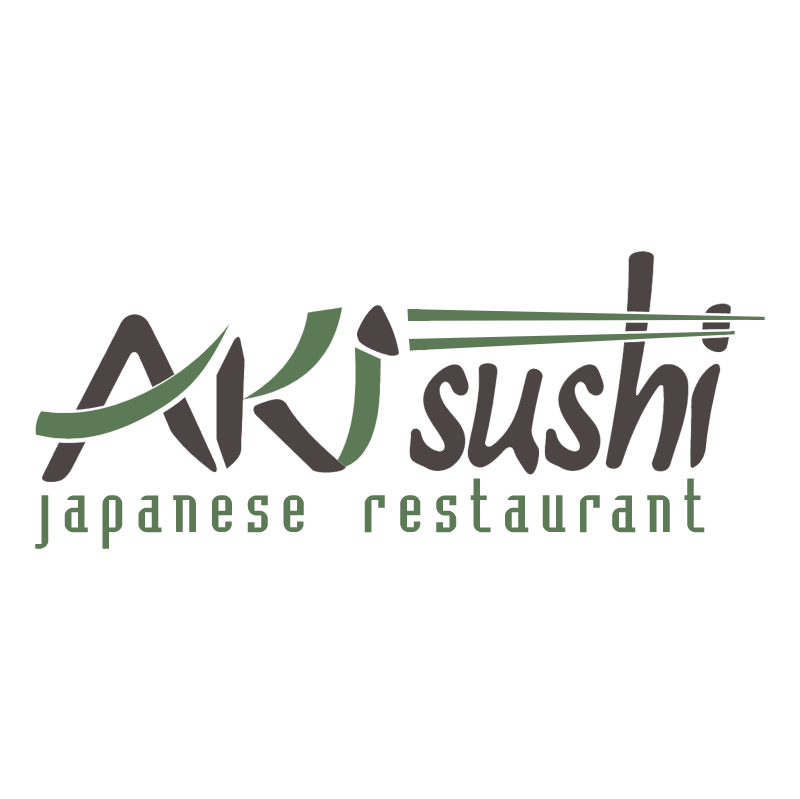 Aki Sushi vector logo