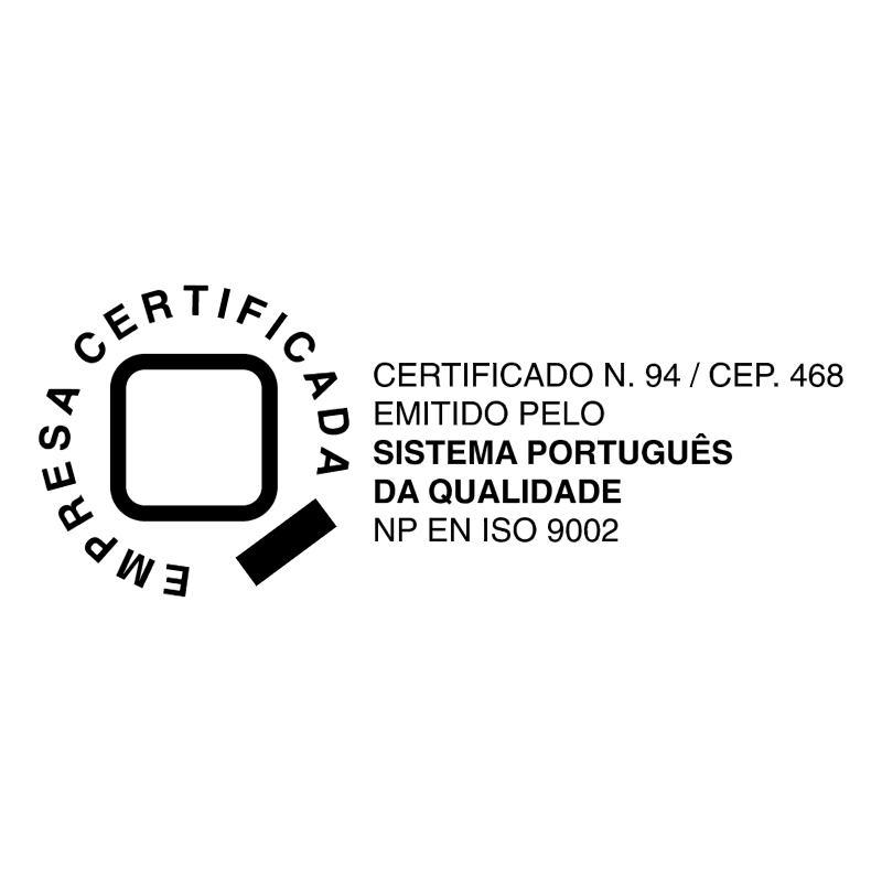 Empresa certificada vector