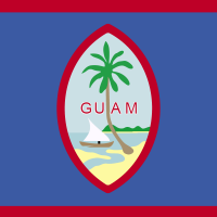 Flag of Guam vector