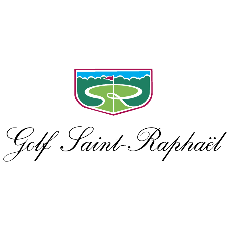 Golf Saint Raphael vector