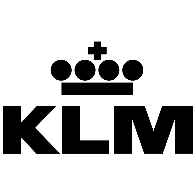 KLM vector logo