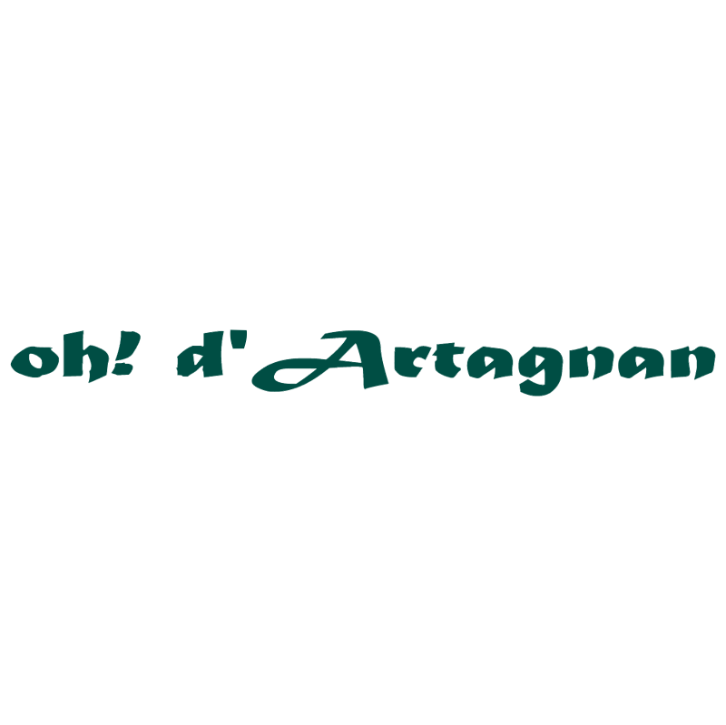 Oh! d’Artagnan vector logo