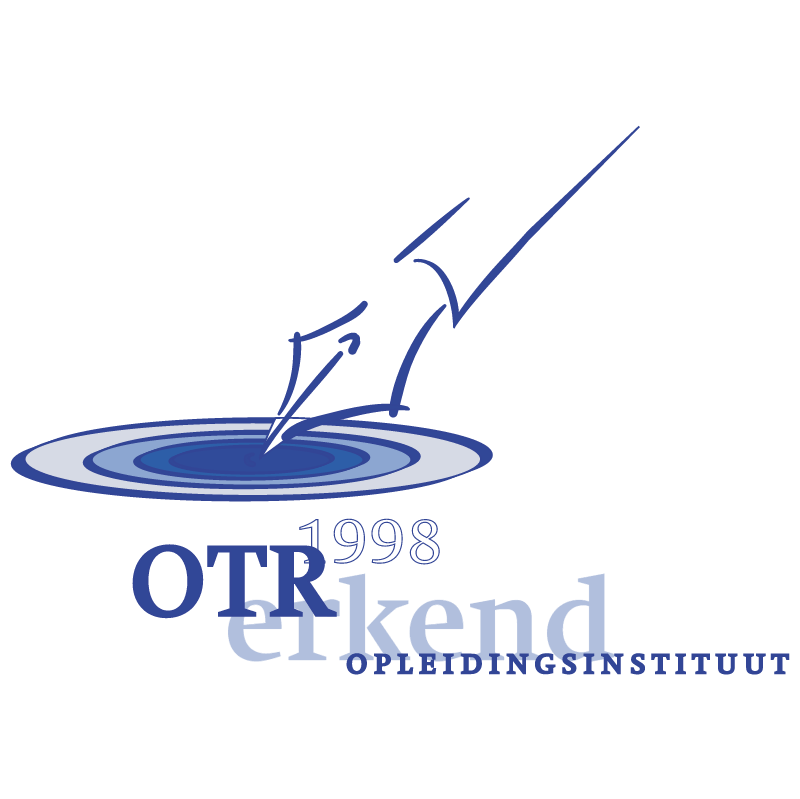 OTR erkend opleidingsinstituut vector logo