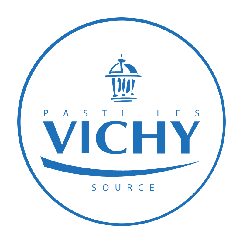 Pastilles Vichy source vector logo