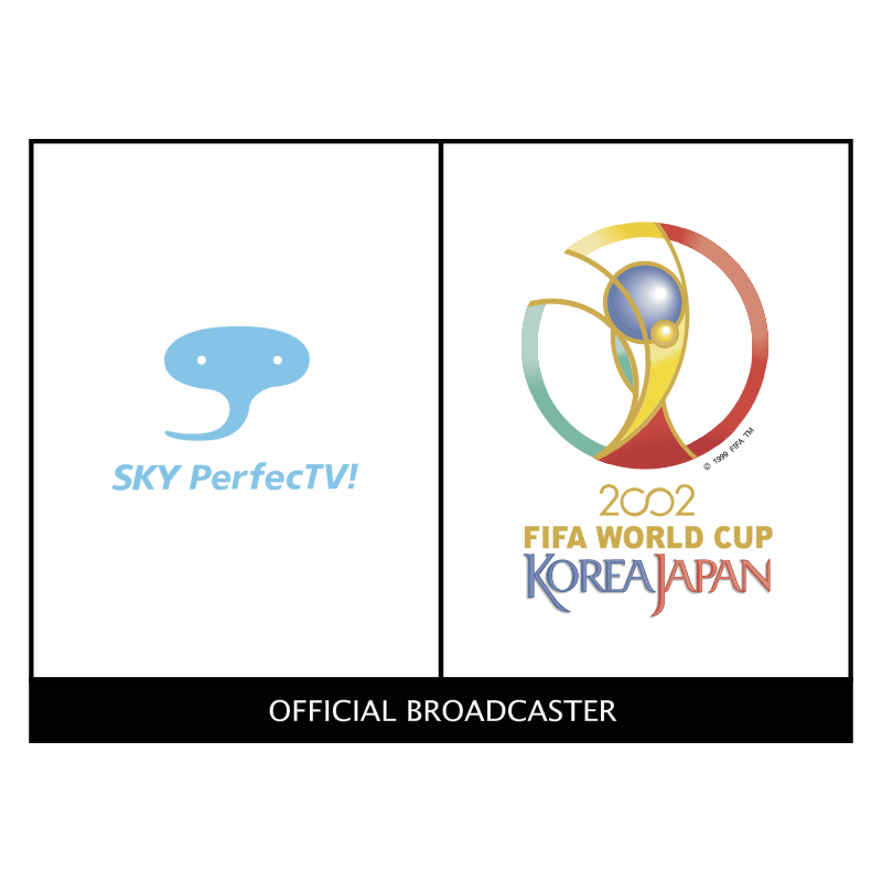 SKY PerfecTV 2002 World Cup Sponsor vector