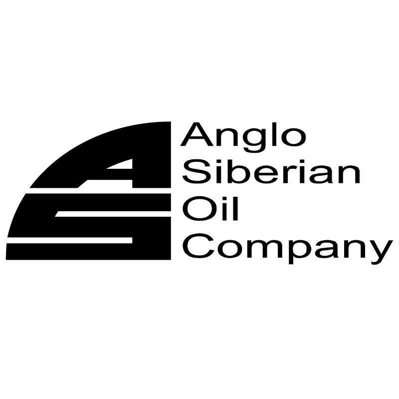 Anglo Siberian Oil vector logo