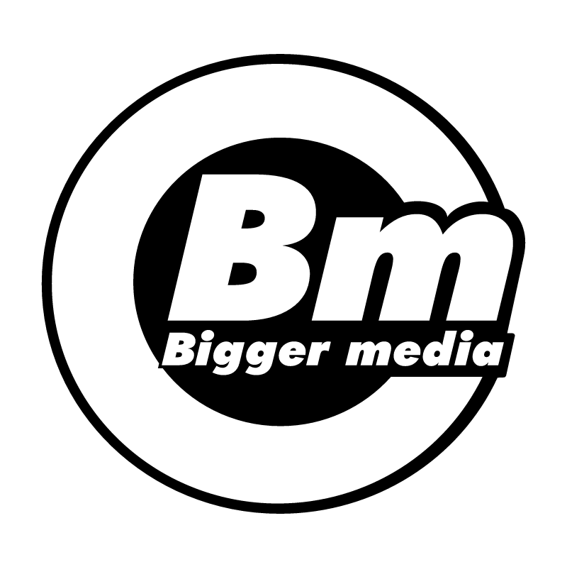 Bigger media vector logo