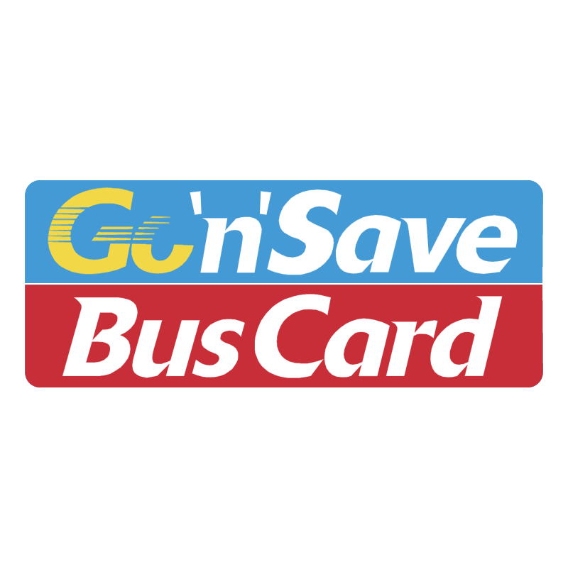Go’n’Save BusCard vector