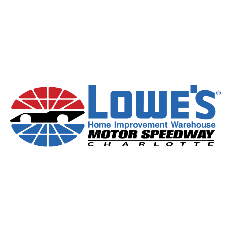 Lowe’s Motor Speedway Charlotte vector logo