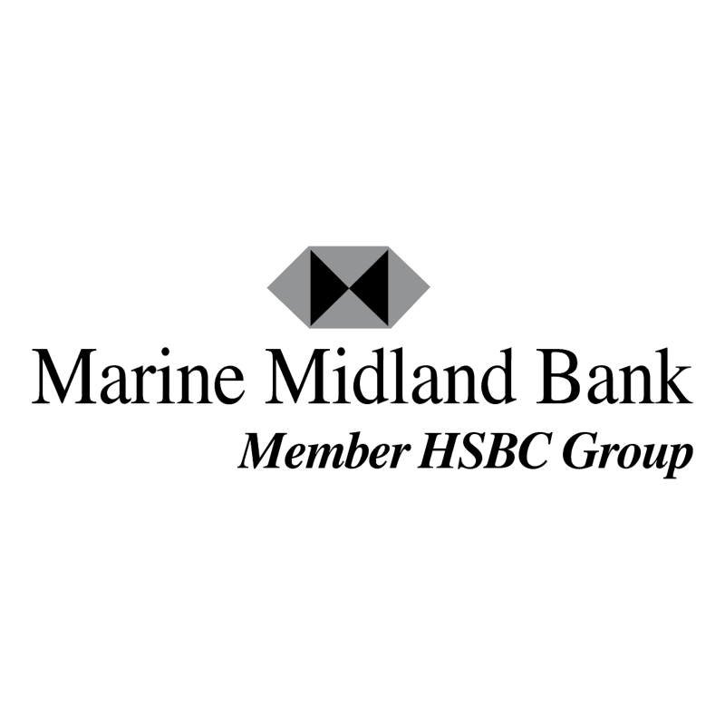 Marine Midland Bank vector logo