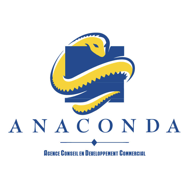 Anaconda vector logo