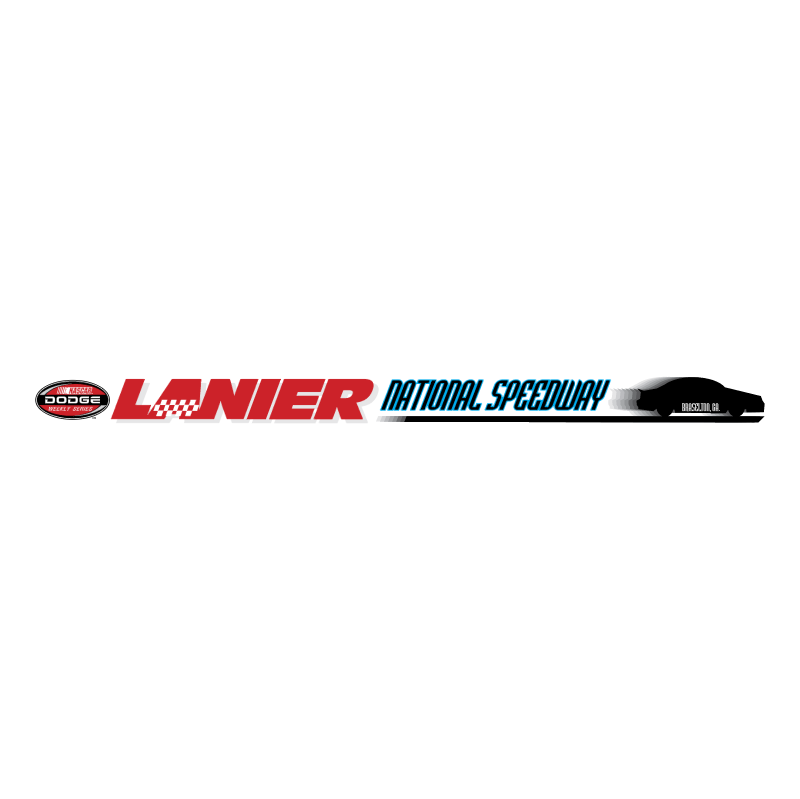 Lanier National Speedway vector