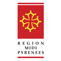 Region Midi Pyrenees vector