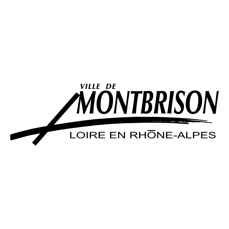 Ville de Montbrison vector