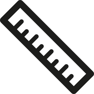Ruler vector logo