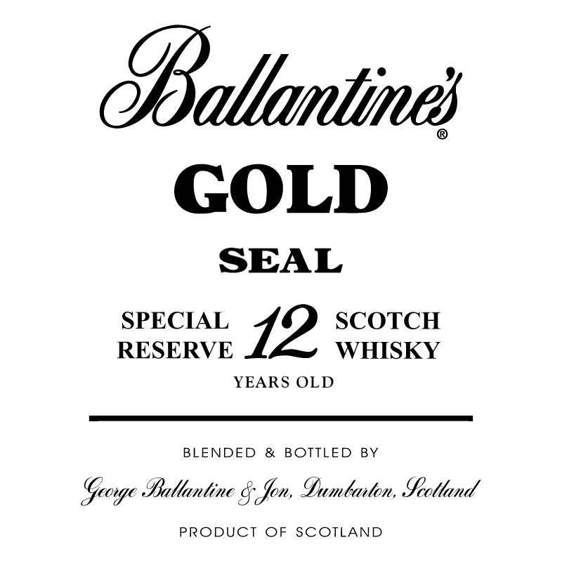Ballantine’s Gold vector