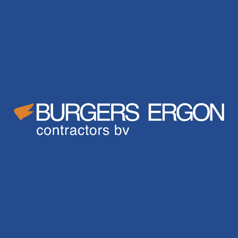Burgers Ergon Contractors vector