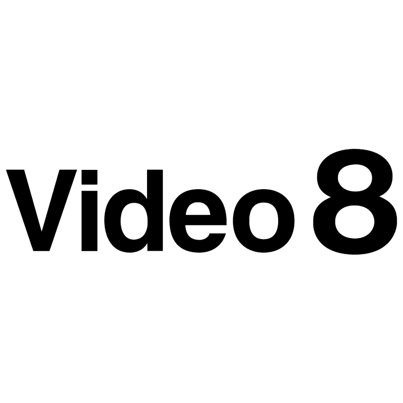 Video 8 vector logo