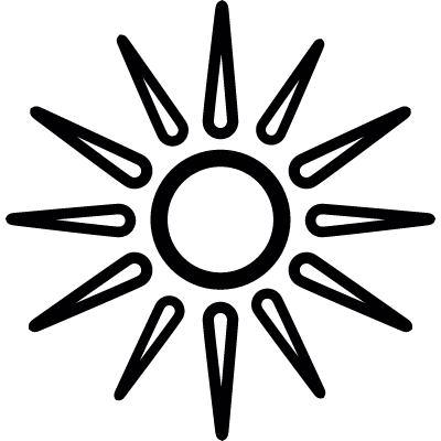 Sunbeams vector logo