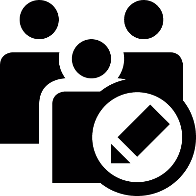 Edit Group button vector logo