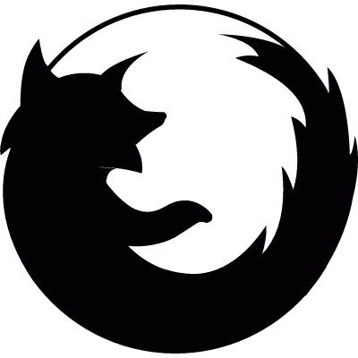 Firefox logotype vector logo