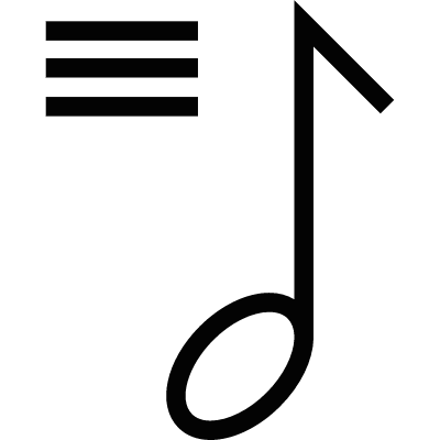 Musical settings vector logo
