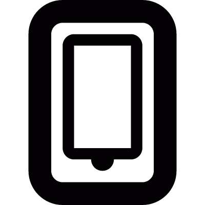 Cellphone device vector logo